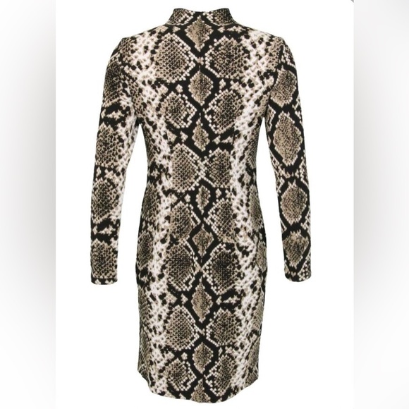 Chic Snake Print Dress - Picture 3 of 14